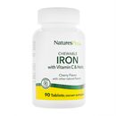 チュアブルアイロンウィズビタミンC&ハーブス90錠(NATURESPLUS) 1本:Yokohama Media