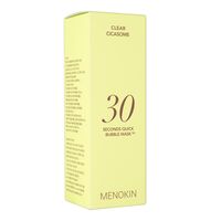 (MENOKIN)30秒クイックバブルマスク(クリア)95ML:Yokohama Media
