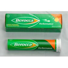 ベロッカ BEROCCA 発泡錠 オレンジフレーバーORANGE FLAVOR 15錠:Yokohama Media