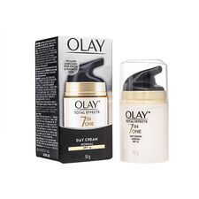 トータルエフェクト・7イン1デイクリームSPF15(OLAY):Yokohama Media