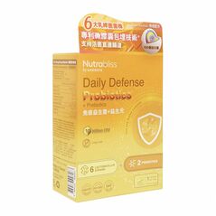 デイリーディフェンスプロバイオティクス+プレバイオティクス30錠(NUTRABLISS) 1箱:Yokohama Media
