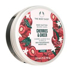 (THEBODYSHOP)チェリーズ&チアーボディバター200ML 1本:Yokohama Media