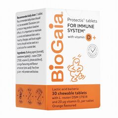 プロテクティスウィズビタミンD+30錠(BIOGAIA) 1箱:Yokohama Media