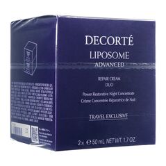 (DECORTE)リポソーム・リペアクリームデュオ50ML2本 1箱:Yokohama Media