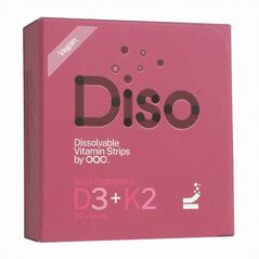 D3+K2_30枚・ワイルドラズベリー味(DISO) 1箱:Yokohama Media
