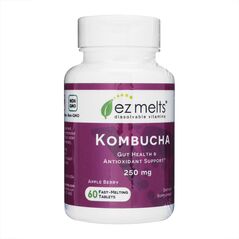 コンブチャ250MG60錠・アップルベリー味(EZMELTS) 1本:Yokohama Media