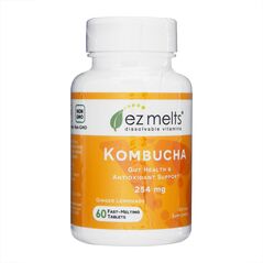 コンブチャ254MG60錠・ジンジャーレモネード味(EZMELTS) 1本:Yokohama Media