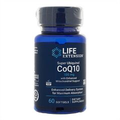 スーパーユビキノールCOQ10_100MGウィズエンハンスドミトコンドリアサポート60錠(LIFEEXTENSION) 1本:Yokohama Media