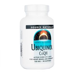 ユビキノールCOQH100MG90錠(SOURCENATURALS) 1本:Yokohama Media