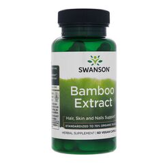 バンブーエクストラクト300MG60錠(SWANSON) 1本:Yokohama Media