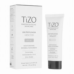 (TIZO)フォトシューティカルスキンケア・AMリプレニッシュSPF40(ライトリーティント)50G 1本:Yokohama Media