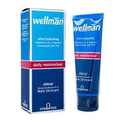 (VITABIOTICS)ウェルマン・デイリーモイスチャライザー50ML 1本:Yokohama Media