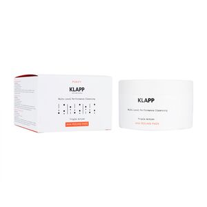 (KLAPP)ピュリファイマルチレベルパフォーマンストリプルアクションパーフェクションAHAピーリングパッド40枚 1本:Yokohama Media