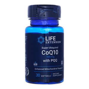 スーパーユビキノールCOQ10ウィズPQQ100MG30錠(LIFEEXTENSION) 1本:Yokohama Media