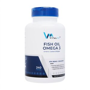 フィッシュオイルオメガ3_240錠(バイタルミー) 1本:Yokohama Media