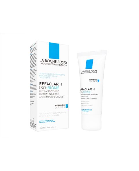 (LA-ROCHE-POSAY)エファクラHイソバイオームウルトラスージングハイドラティングケアアンチーインパーフェクションズ40ML 1本:Yokohama Media