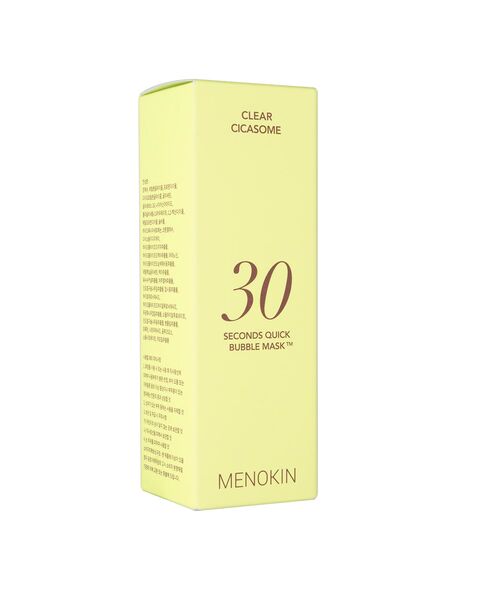 (MENOKIN)30秒クイックバブルマスク(クリア)95ML:Yokohama Media