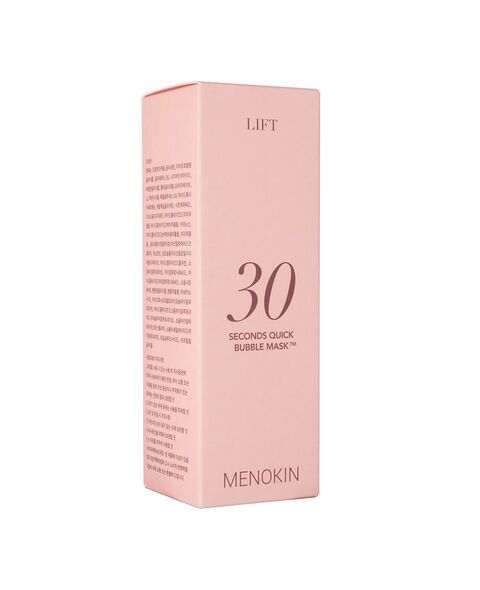 (MENOKIN)30秒クイックバブルマスク(リフト)95ML:Yokohama Media