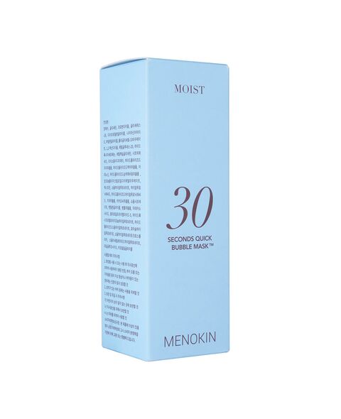 (MENOKIN)30秒クイックバブルマスク(モイスト)95ML:Yokohama Media