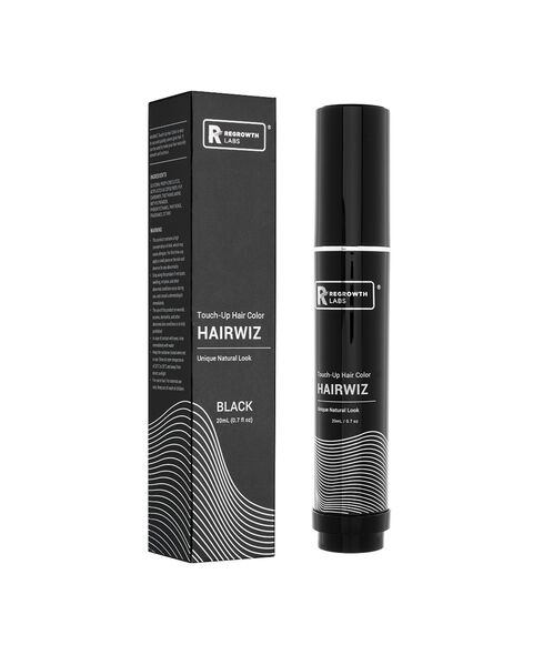 (リグロースラボ)ヘアウィズ・タッチアップヘアカラー(ブラック)20ML 1本:Yokohama Media