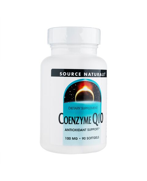 コエンザイムQ10_100MG90錠(SOURCENATURALS) 1本:Yokohama Media