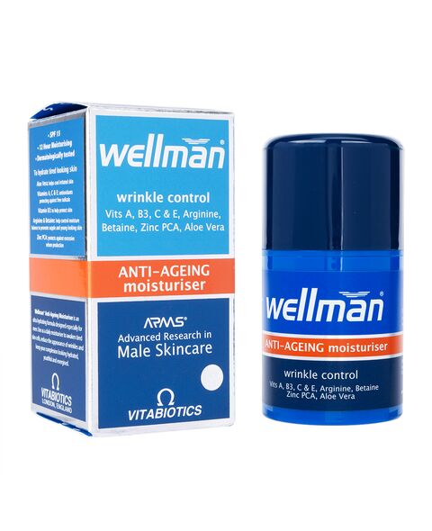 (VITABIOTICS)ウェルマン・アンチエイジングモイスチャライザー50ML 1本:Yokohama Media