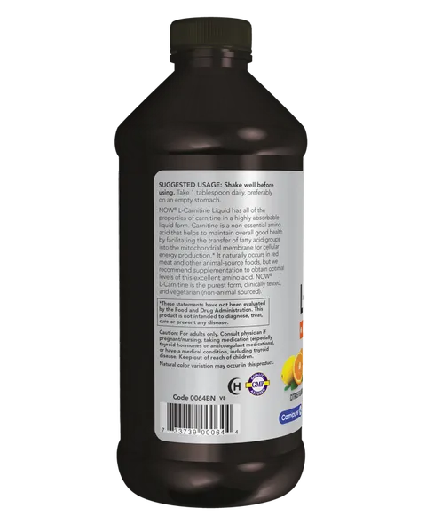 L-カルニチン・リキッド(3000MG)シトラス　480ML:Yokohama Media