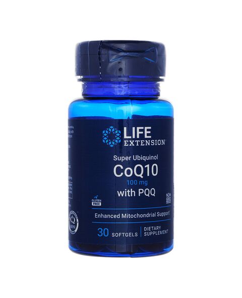 スーパーユビキノールCOQ10ウィズPQQ100MG30錠(LIFEEXTENSION) 1本:Yokohama Media