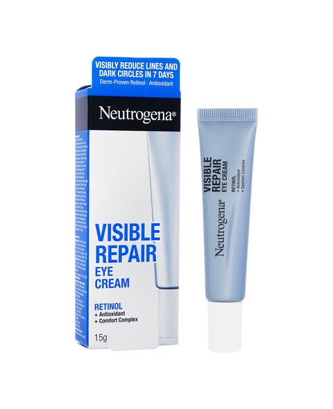 (NEUTROGENA)ビジブルリペアアイクリーム15G 1本:Yokohama Media