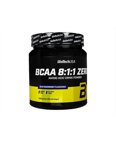 BCAA8:1:1ゼロ・ブルーラズベリー味33回分(BIOTECHUSA) 1本:Yokohama Media