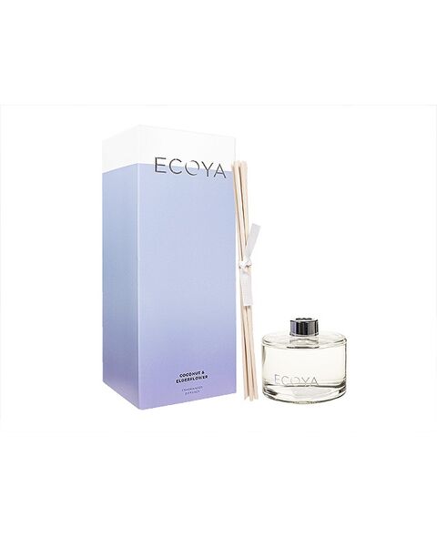 (ECOYA)フレグランスディフューザー(ココナッツ&エルダーフラワー)200ML 1本:Yokohama Media