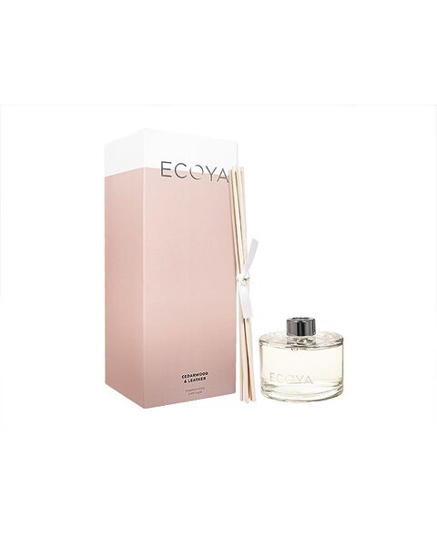 (ECOYA)フレグランスディフューザー(シダーウッド&レザー)200ML 1本:Yokohama Media