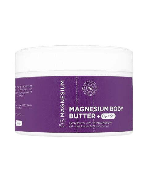 (OSIMAGNESIUM)マグネシウムボディーバター+オプティMSM(ラベンダー)200ML 1本:Yokohama Media