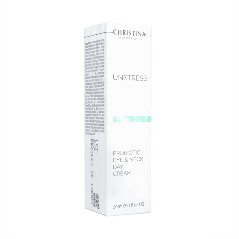 (CHRISTINA)アンストレスプロバイオティックアイ&ネックデイクリーム30ML 1箱:Yokohama Media