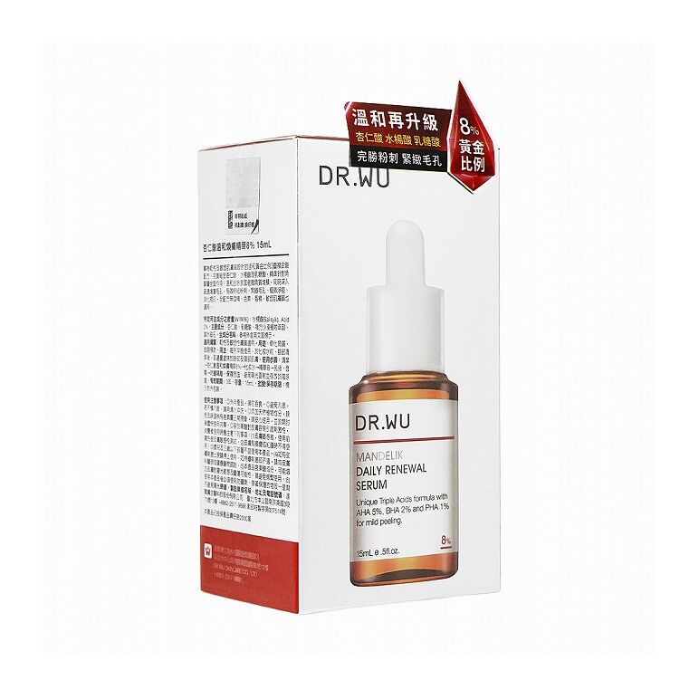 (DR.WU)マンデリックデイリーリニューアルセラム8%15ML 1箱:Yokohama Media