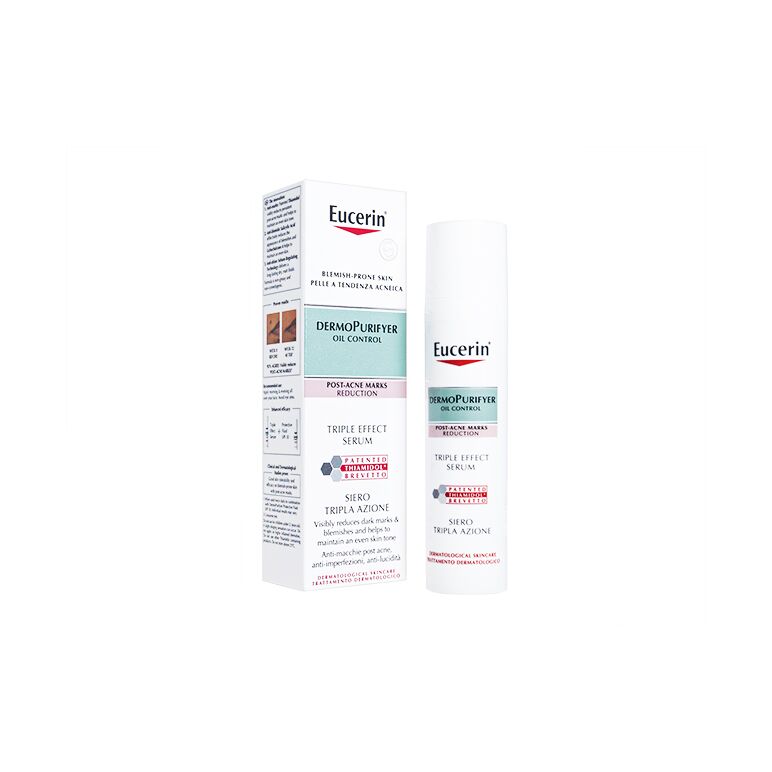 (EUCERIN)ダーモピューリファイヤーオイルコントロールトリプルエフェクトセラム40ML 1本:Yokohama Media