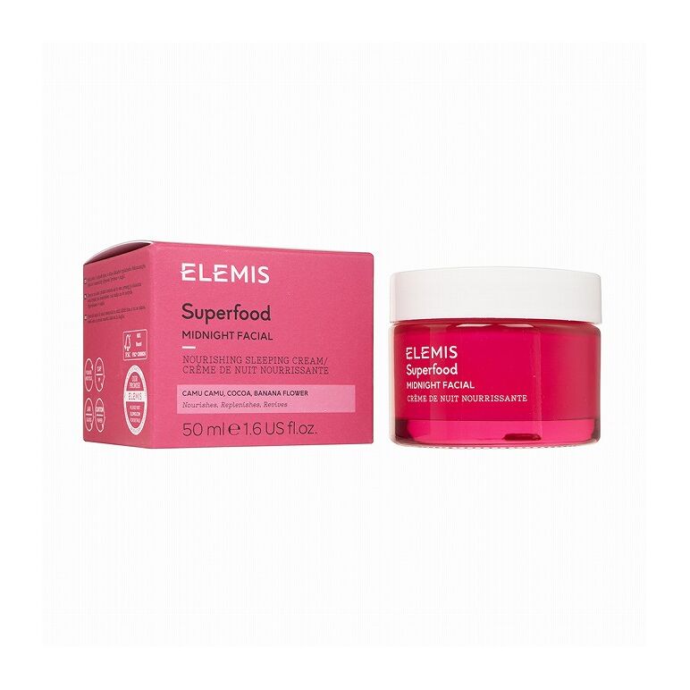 (ELEMIS)スーパーフードミッドナイトフェイシャル50ML 1本:Yokohama Media