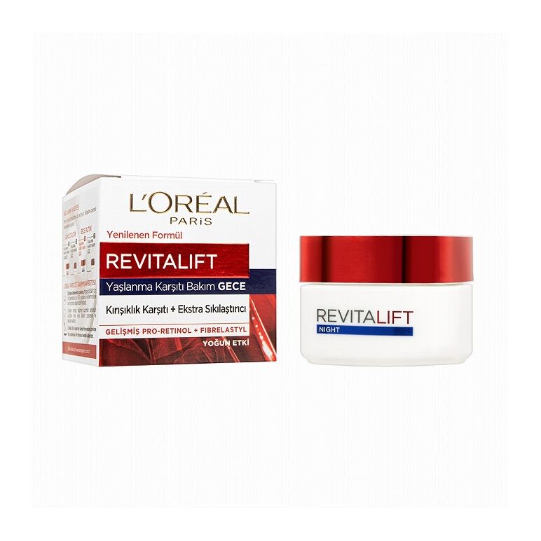 (LOREAL)リバイタリフトハイドレーティングナイトクリーム50ML 1箱:Yokohama Media