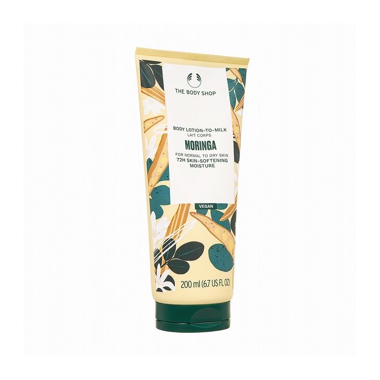 (THEBODYSHOP)ボディローショントゥミルク(モリンガ)200ML 1本:Yokohama Media