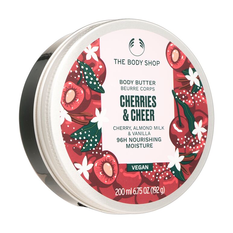 (THEBODYSHOP)チェリーズ&チアーボディバター200ML 1本:Yokohama Media