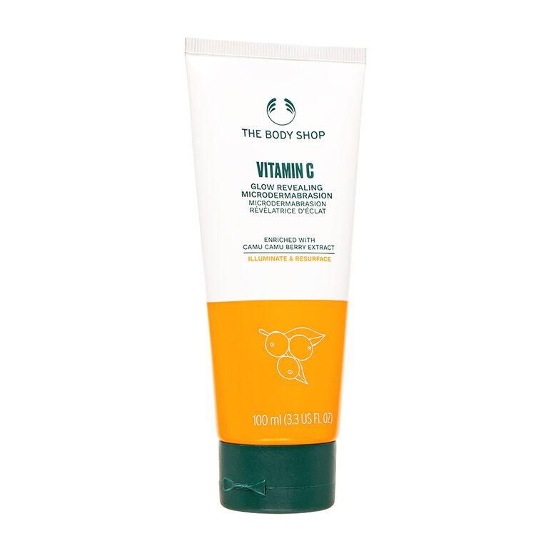 (THEBODYSHOP)ビタミンCグロウリビーリングマイクロダーマブレイション100ML 1本:Yokohama Media