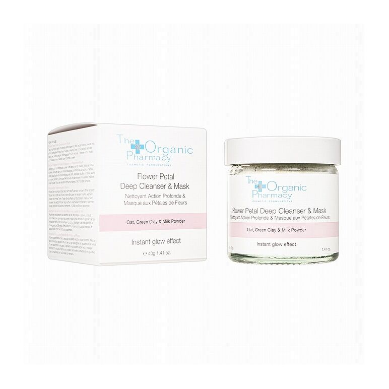 (THEORGANICPHARMACY)フラワーペタルディープクレンザー&マスク40G 1本:Yokohama Media