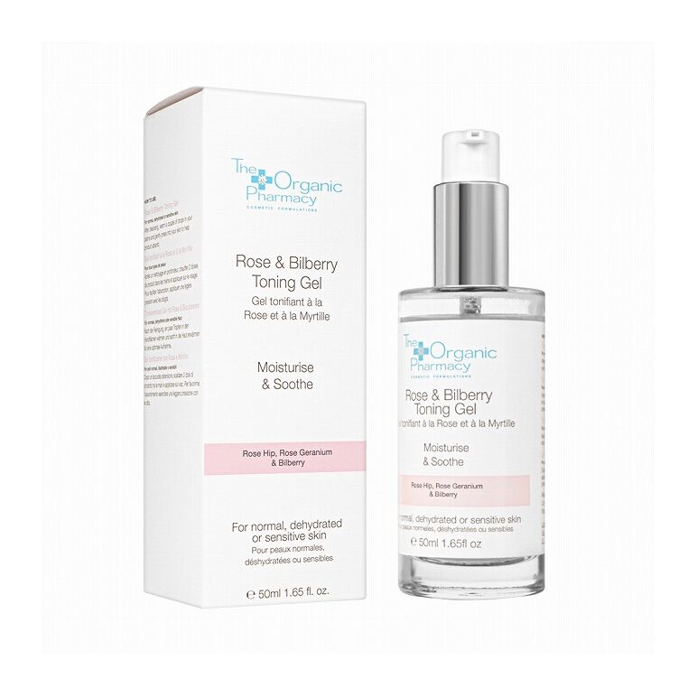 (THEORGANICPHARMACY)ローズ&ビルベリートーニングジェル50ML 1本:Yokohama Media