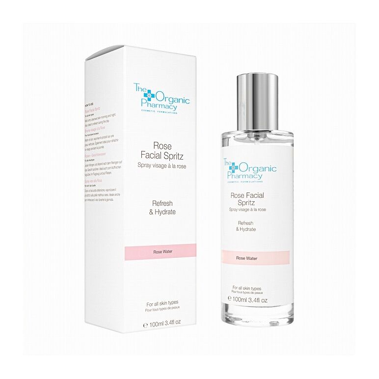 (THEORGANICPHARMACY)ローズフェイシャルスプリッツ100ML 1本:Yokohama Media