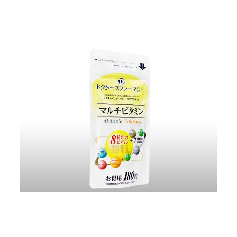 高品質マルチビタミン180粒 1袋:Yokohama Media