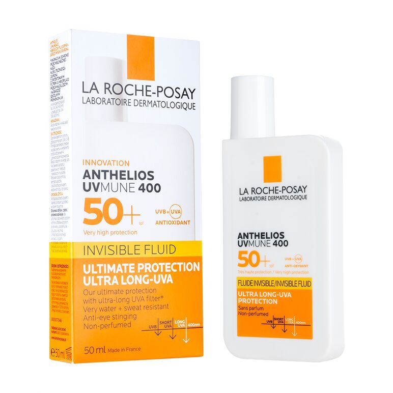 (LA-ROCHE-POSAY)アンテリオスUVミューン400インビジブルフルイドSPF50+_50ML 1本:Yokohama Media
