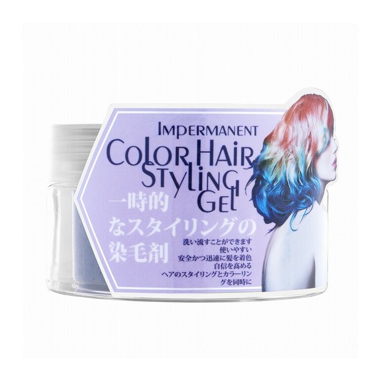 (O'NAOMI)インパーマネントカラーヘアスタイリングジェル(グレイッシュバイオレット)75G 1本:Yokohama Media