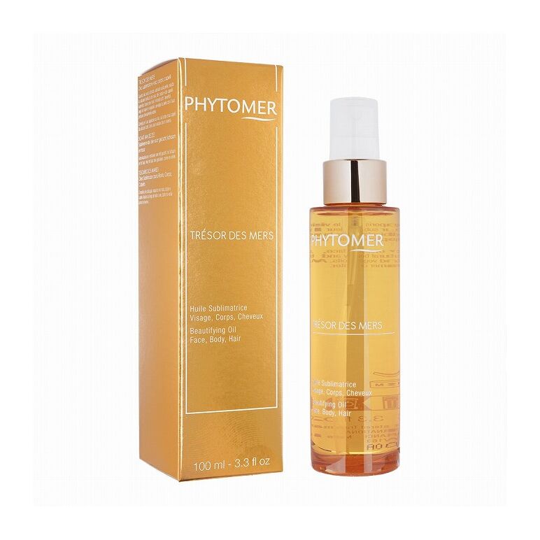 (PHYTOMER)トレゾールデメールビューティファイングオイルフェイス,ボディ,ヘア100ML 1本:Yokohama Media