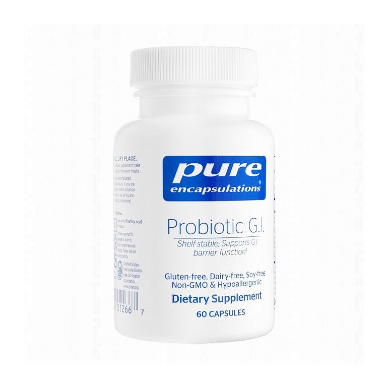 プロバイオティックG.I.60錠(PUREENCAPSULATIONS) 1本:Yokohama Media