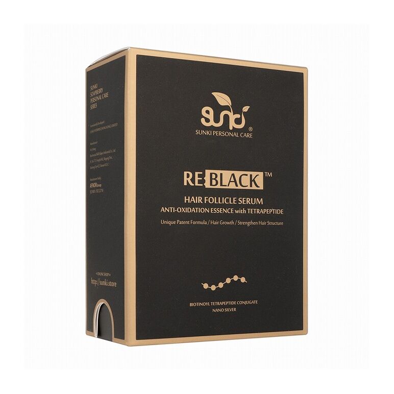 (SUNKI)リ:ブラックヘアフォリクルセラム10ML3本 1箱:Yokohama Media